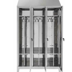 Armadio per spogliatoio - UNIBLOC/3  - CIROLDI SPA - con ripiano / con sportello / compartimento poggia-abiti