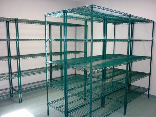 Scaffalatura 5 ripiani - Metro Seal - IntraSpace - per cestelli / con griglia / antibatterica