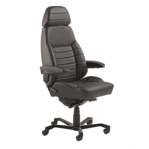 Sedia da ufficio con braccioli - EXEC 21 - IntraSpace - con rotelle / con schienale alto / reclinabile