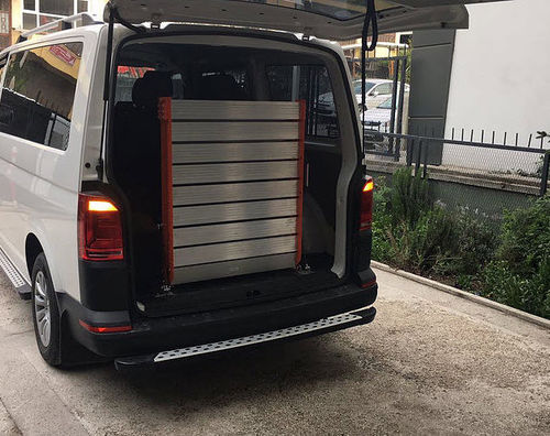 Rampa di accesso per automobile - Medlis Ramps - con fissaggio al veicolo