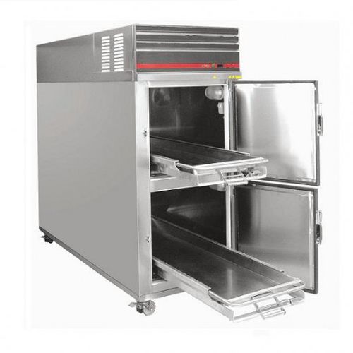 Cella mortuaria per barelle mortuarie - YIBTECH STM 02 - Yiber Elektronik - 2 salme / a carico frontale / a doppia porta