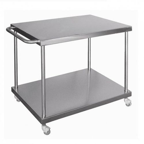 Carrello multifunzione - YIBETCH BA 01 - Yiber Elektronik - in acciaio inossidabile / 2 ripiani