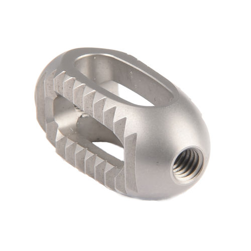 Gabbia intersomatica lombare - CAP Lumbar PLIF TA6V - H.P.I. Medical - via posteriore