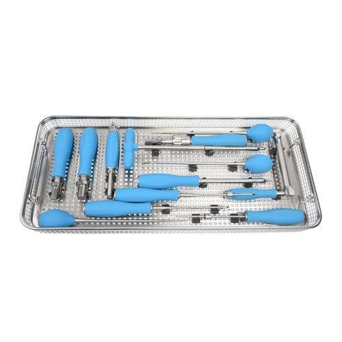 Strumentario chirurgico per osteosintesi del rachide - H.P.I. Medical