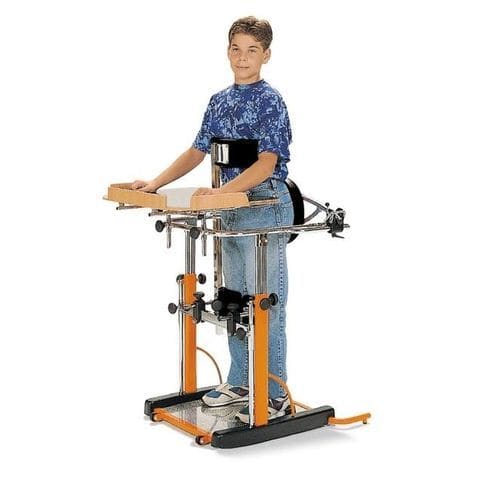 Verticalizzatore manuale - Standy - Galkal - pediatrico / con rotelle / per deambulazione
