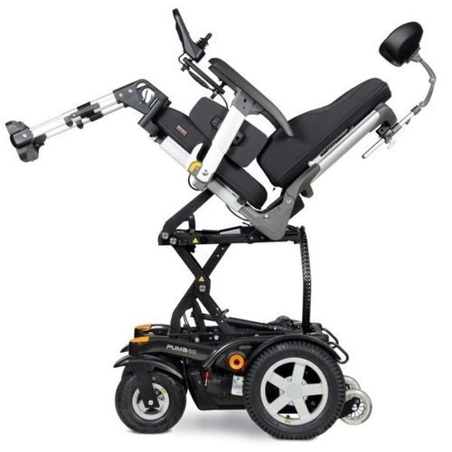 Sedia a rotelle elettrica - puma 20 - Galkal - da esterno / da interno / reclinabile