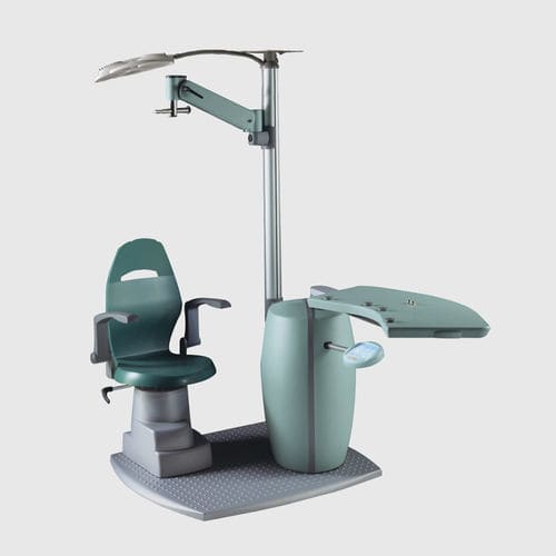 Riunito oftalmico - ZERO - Meccanottica Mazza - per controllo / con poltrona / con illuminazione