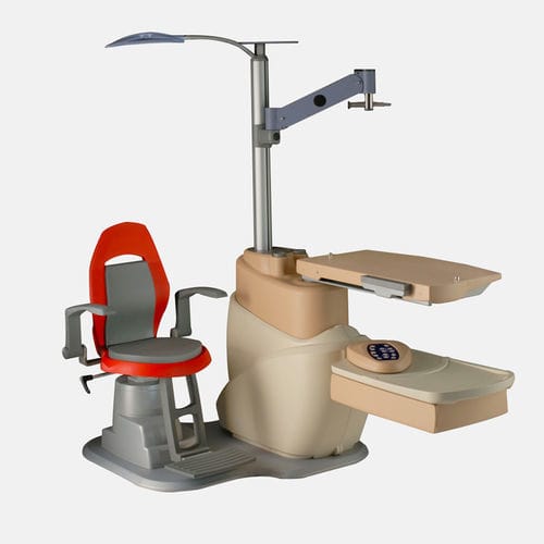 Riunito oftalmico - EDGE CL. CO. - Meccanottica Mazza - per controllo / con poltrona / con illuminazione