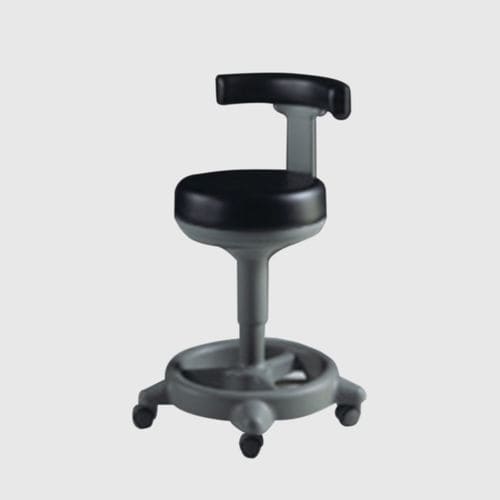Sgabello per ambulatorio - 30.964.00 - Meccanottica Mazza - ad altezza regolabile / pneumatico / con rotelle