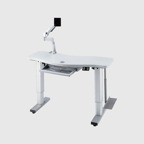 Tavolo oftalmico elettrico - 40.070.00 - Meccanottica Mazza - ad altezza regolabile