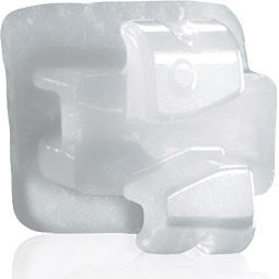 Bracket ortodontici estetico - Tip-Edge PLUS®  - TP Orthodontics - trasparente