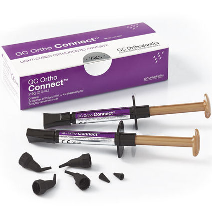 Adesivo dentale di bracket ortodontici - Connect™ - GC Orthodontics - fotopolimerizzable