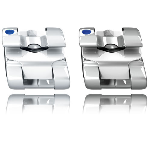 Bracket ortodontici in metallo - EXPERIENCE - GC Orthodontics - di autolegatura / mini / trasparente