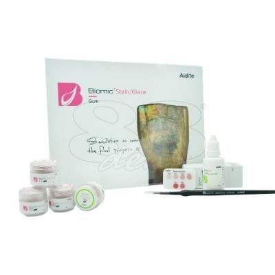 Kit di materiali odontoiatrici in ceramica - Biomic Gum - 88Dent - in zircone / gengivale / per laboratorio odontotecnico