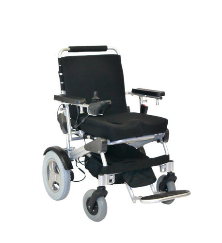 Sedia a rotelle elettrica - ERGO 09L - ErgoConcept - da esterno / da interno / pieghevole