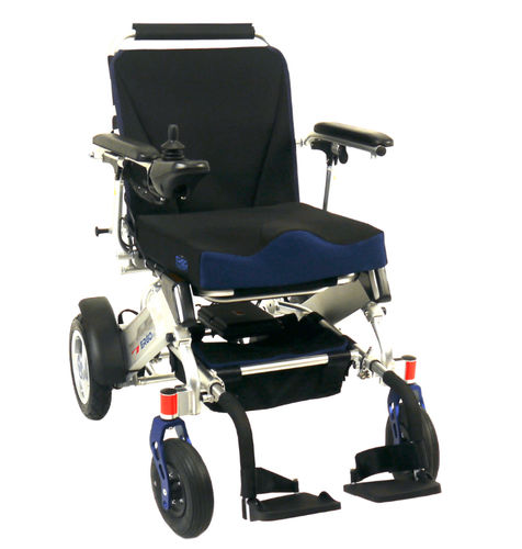 Sedia a rotelle elettrica - ERGO 08L - ErgoConcept - da esterno / da interno / pieghevole