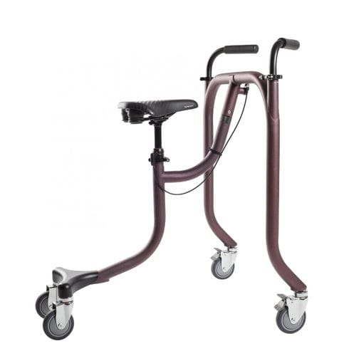 Deambulatore rollator a 4 ruote - BiKube - ErgoConcept - con sedile / pieghevole