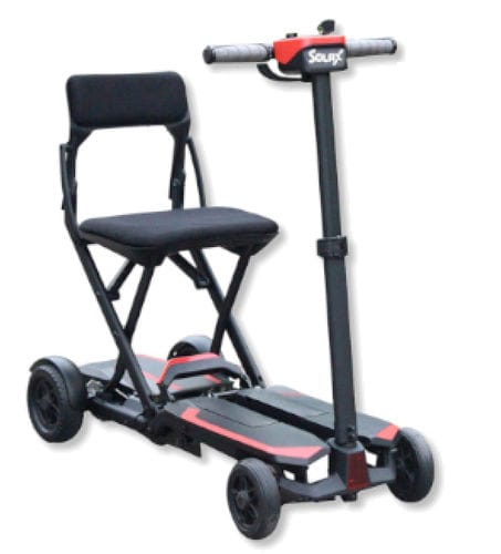 Scooter per disabili elettrico - Scooter Ergo SL - ErgoConcept - a 4 ruote / pieghevole