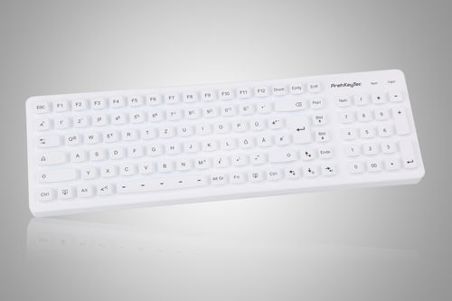 Tastiera con tastierino numerico - SIK 2500 - PrehKeyTec GmbH - in silicone / con retroilluminazione LED / igienica