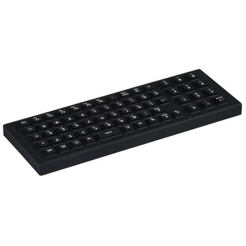 Tastiera con tastierino numerico - SIK 65 - PrehKeyTec GmbH - in silicone / USB / igienica