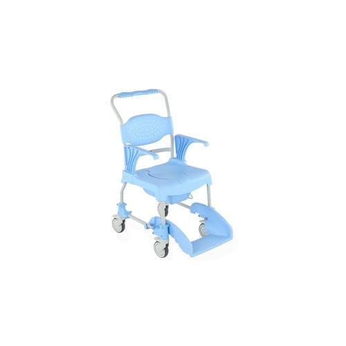 Sedia da toilette per adulti - ALT-SC150  - Alerta Medical - con braccioli / con secchio / con rotelle