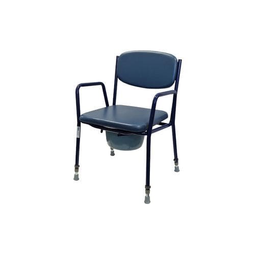 Sedia da toilette per adulti - ALT-BE009 - Alerta Medical - con braccioli / con secchio / con schienale alto