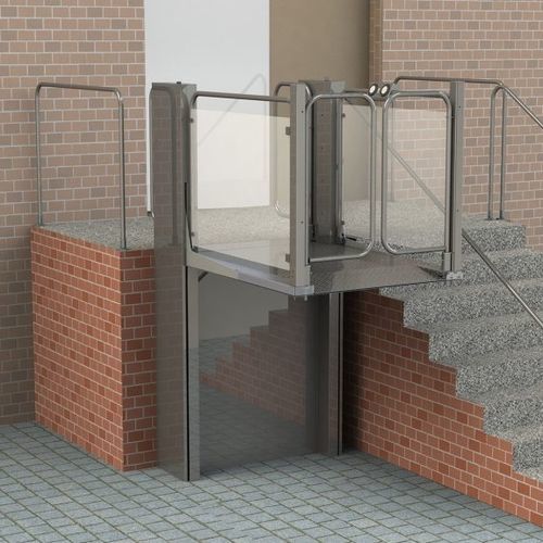 Piattaforma elevatrice per sedia a rotelle - ATLAS 3000 - Herkules Liftwerk - per edificio