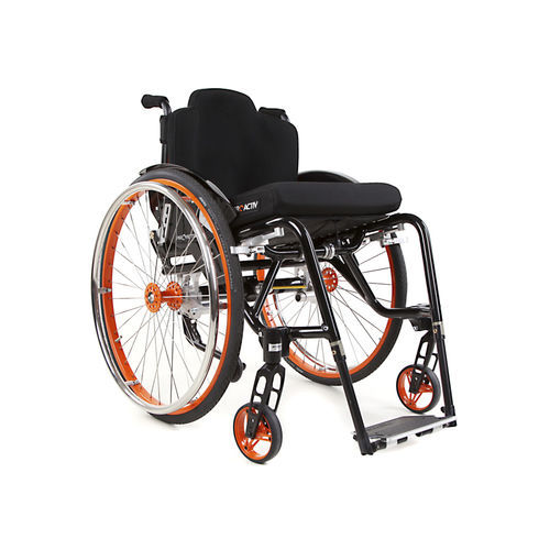 Sedia a rotelle manuale - SPEEDY 4ALL ERGO - PRO ACTIV Reha-Technik - da esterno / da interno / con poggiagambe