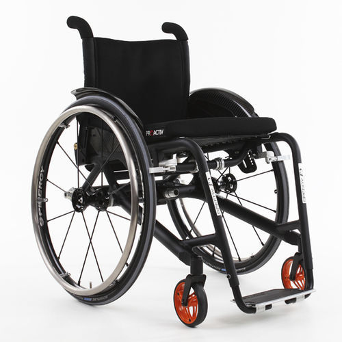 Sedia a rotelle manuale - SPEEDY F2 - PRO ACTIV Reha-Technik - da esterno / da interno / pieghevole