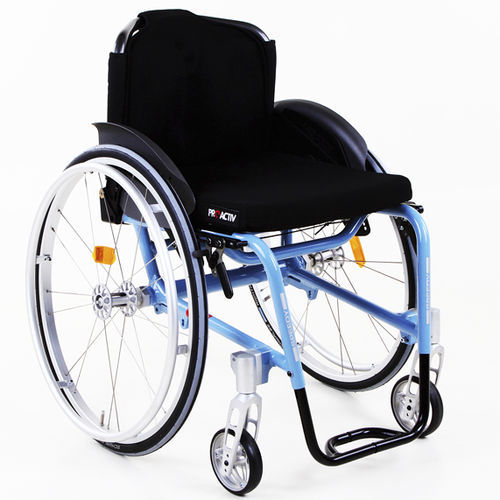 Sedia a rotelle attiva - SPEEDY F4 - PRO ACTIV Reha-Technik - da esterno / da interno / pieghevole