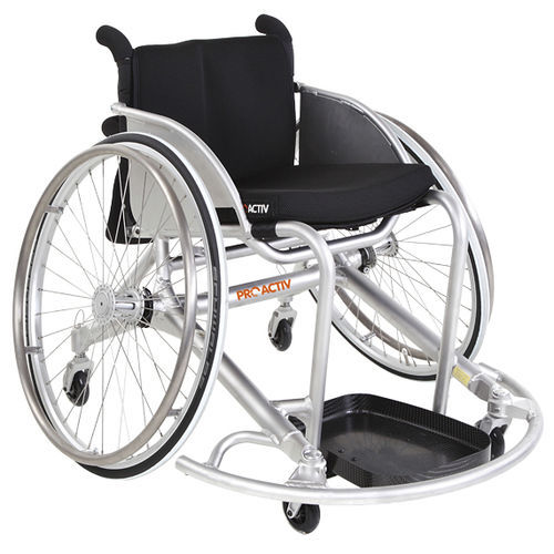 Sedia a rotelle attiva - SPEEDY F1 - PRO ACTIV Reha-Technik - per basket / con poggiagambe / grigia
