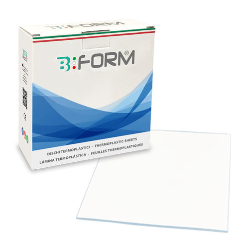 Materiale odontoiatrico in termoplastica - B-FORM® SPLINT - BART MEDICAL S.R.L. - per laboratorio odontotecnico / ortodontico / per corone dentali