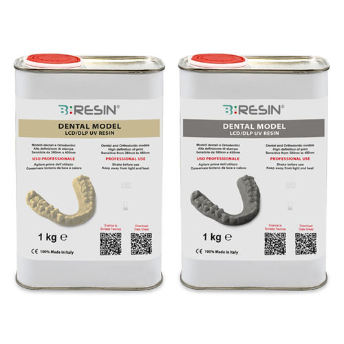 Materiale odontoiatrico in resina - B-RESIN  - BART MEDICAL S.R.L. - per ricostruzione dentale / per stampa 3D / per corone dentali