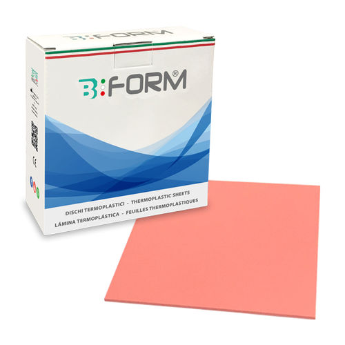 Materiale odontoiatrico in termoplastica - B-FORM® BASE PLATE - BART MEDICAL S.R.L. - per ricostruzione dentale / per modelli anatomici / gengivale