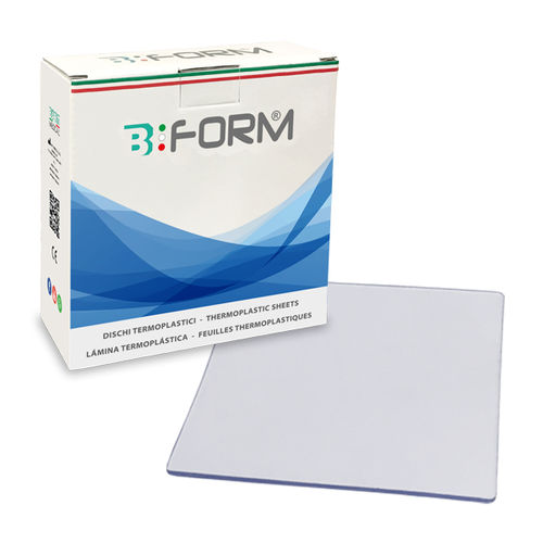 Materiale odontoiatrico in termoplastica - B-FORM® DUAL LAMINATE - BART MEDICAL S.R.L. - in EVA / per ferule terapeutiche