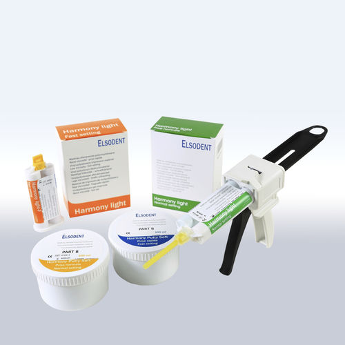 Materiale odontoiatrico in vinile polisilossano - HARMONY - ELSODENT - per portaimpronte