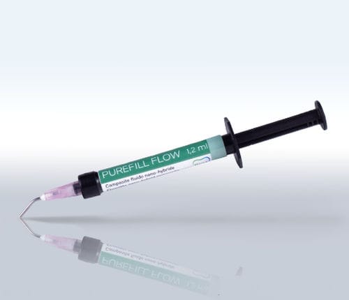Materiale odontoiatrico in composito fluido - PUREFILL FLOW BIO+ - ELSODENT - in composito ibrido / per ricostruzione dentale / biocompatibile