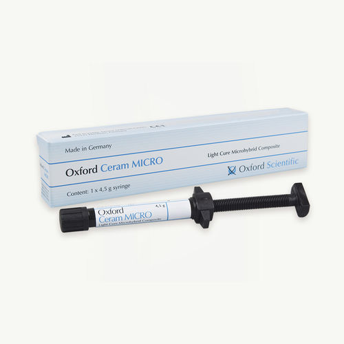Materiale odontoiatrico in ceramica - CERAM MICRO - First Scientific Dental Materials GmbH - in composito / per ricostruzione dentale