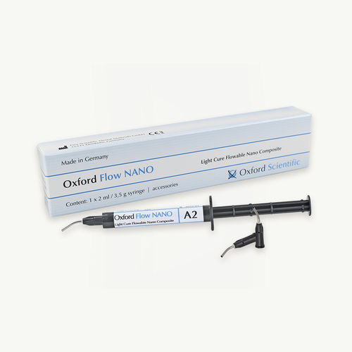 Materiale odontoiatrico in composito fluido - FLOW NANO - First Scientific Dental Materials GmbH - per ricostruzione dentale