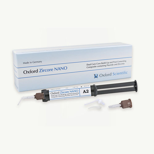 Materiale odontoiatrico in zircone - ZIRCORE NANO - First Scientific Dental Materials GmbH - di fluoruro / in resina / in composito