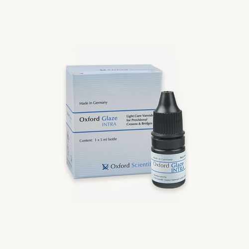 Materiale odontoiatrico verniciato - GLAZE INTRA - First Scientific Dental Materials GmbH - per ponti dentali / per corone dentali / provvisorio