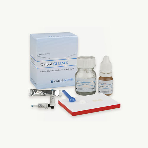 Adesivo dentale per ricostruzione dentale - GI CEM X - First Scientific Dental Materials GmbH - vetroionomero