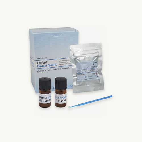 Materiale odontoiatrico in silicone - PROTECT NANO - First Scientific Dental Materials GmbH - di fluoruro / per ricostruzione dentale