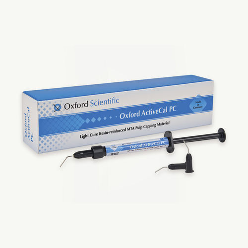 Materiale odontoiatrico per ricostruzione dentale - ACTIVECAL PC - First Scientific Dental Materials GmbH - in resina / liquido / fotopolimerizzable