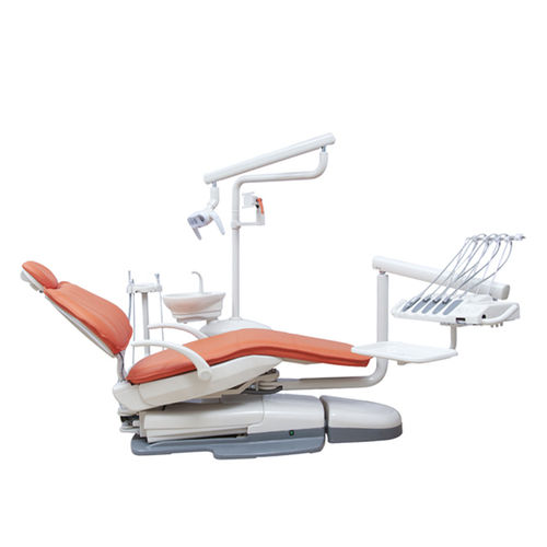 Riunito odontoiatrico con poltrona elettromeccanica - FODU-8500LRM - Fomos Medical Instrument ltd. - con monitor / con portastrumenti / con illuminazione
