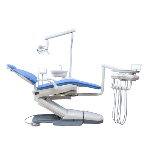 Riunito odontoiatrico con poltrona elettromeccanica - FODU-8500M - Fomos Medical Instrument ltd. - con monitor / con portastrumenti / con illuminazione