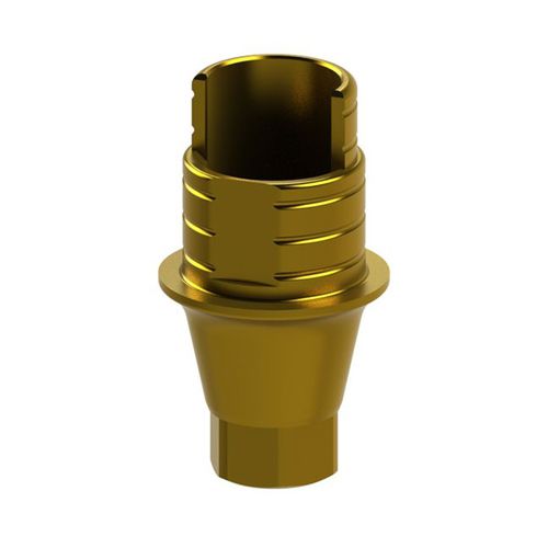 Pilastro dentale per impianto in titanio - IND3ACTHNP/TiA - Dynamic Abutment Solutions - interno / dritto / Ti-base