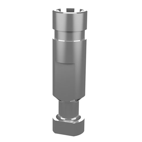 Analogo di impianto dentale in acciaio inossidabile - RASTRP - Dynamic Abutment Solutions - interno / dritto