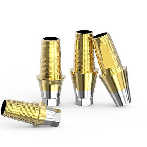 Pilastro dentale per impianto CAD CAM - Geo LL - GeoMedi Co., Ltd. - in titanio / in zircone / ad esagono interno