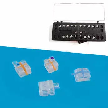 Bracket ortodontici estetico - Sapphire - Hangzhou DTC Medical Apparatus - in ceramica / mini / rettangolare